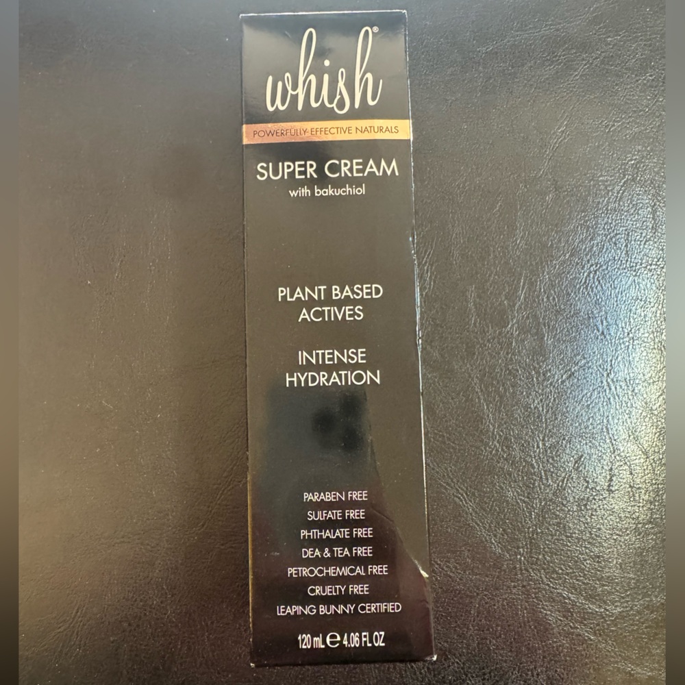 Whish Beauty Super Cream with Bakuchiol-120ml/4.06fl oz-NIB